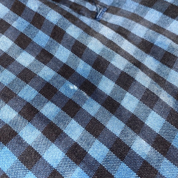 MAEVE CHECKERED WASHED PANTS - Picture 5 of 7